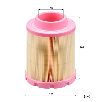 Filtru cabina - MANN-FILTER [CU 17 011]