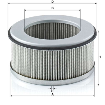 Filtru cabina - MANN-FILTER [CU 1836/1]