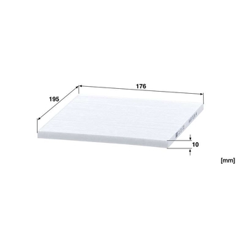 Filtru cabina - MANN-FILTER [CU 20 072]