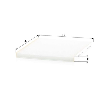 Filtru cabina - MANN-FILTER [CU 21 008]