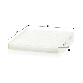 Filtru cabina - MANN-FILTER [CU 2129]