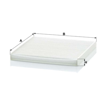 Filtru cabina - MANN-FILTER [CU 2131]