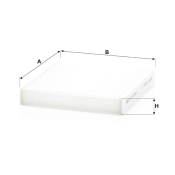 Filtru cabina - MANN-FILTER [CU 22 023]