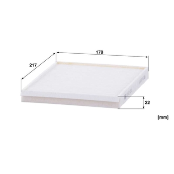 Filtru cabina - MANN-FILTER [CU 22 031]