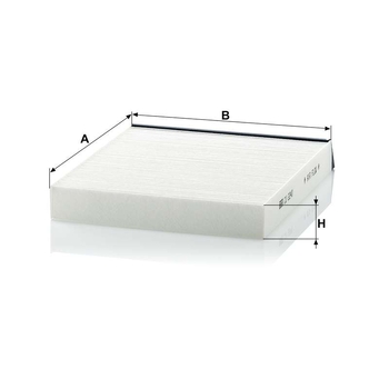 Filtru cabina - MANN-FILTER [CU 2240]
