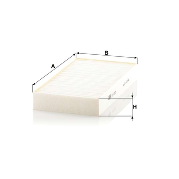 Filtru cabina - MANN-FILTER [CU 2329]