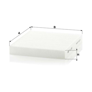 Filtru cabina - MANN-FILTER [CU 2351]