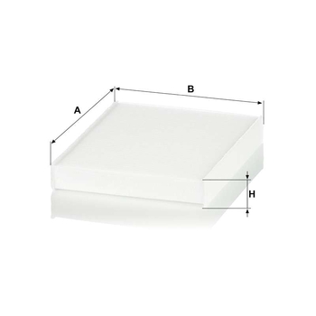 Filtru cabina - MANN-FILTER [CU 2433]