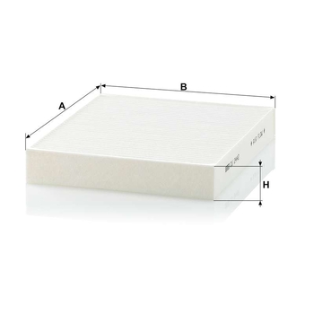 Filtru cabina - MANN-FILTER [CU 2442]