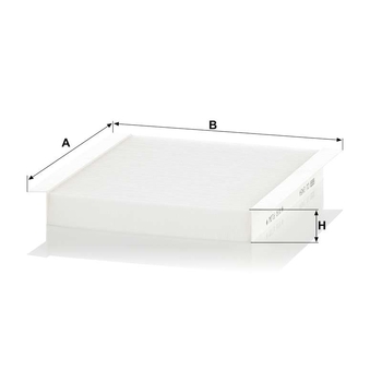 Filtru cabina - MANN-FILTER [CU 2454]