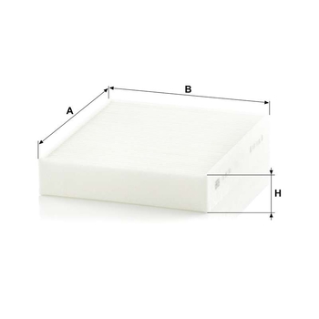 Filtru cabina - MANN-FILTER [CU 25 001]