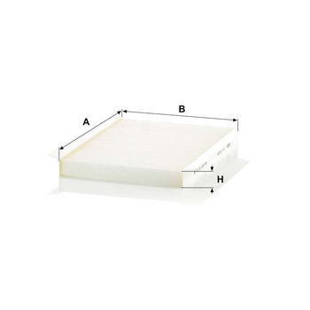 Filtru cabina - MANN-FILTER [CU 2532]