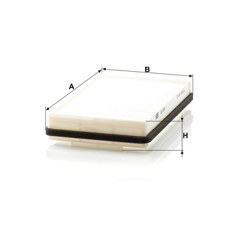 Filtru cabina - MANN-FILTER [CU 2534]