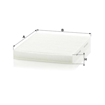 Filtru cabina - MANN-FILTER [CU 2545]