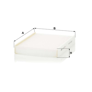 Filtru cabina - MANN-FILTER [CU 26 006]
