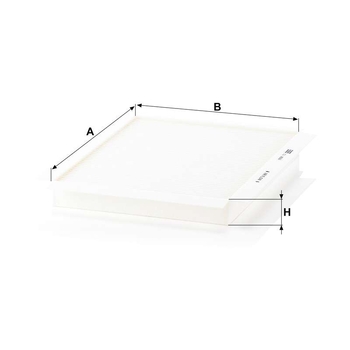 Filtru cabina - MANN-FILTER [CU 2622]