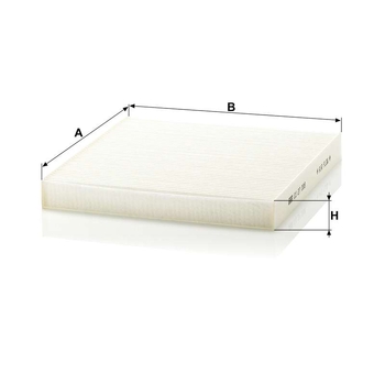 Filtru cabina - MANN-FILTER [CU 27 008]