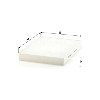 Filtru cabina - MANN-FILTER [CU 28 003]