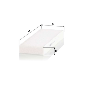Filtru cabina - MANN-FILTER [CU 28 010]