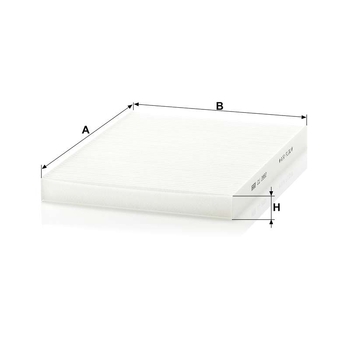Filtru cabina - MANN-FILTER [CU 2882]