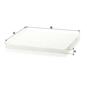 Filtru cabina - MANN-FILTER [CU 29 001]