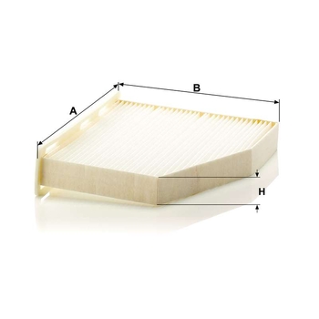 Filtru cabina - MANN-FILTER [CU 2939]