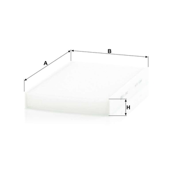 Filtru cabina - MANN-FILTER [CU 2940]