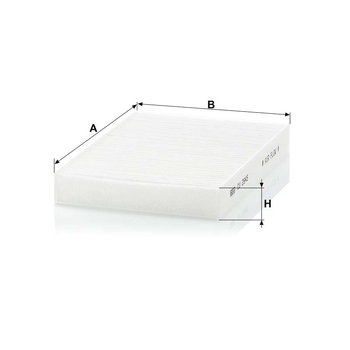Filtru cabina - MANN-FILTER [CU 2945]
