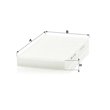 Filtru cabina - MANN-FILTER [CU 2956]