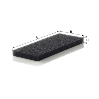 Filtru cabina - MANN-FILTER [CU 3001]