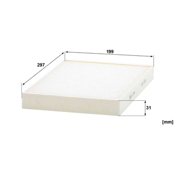 Filtru cabina - MANN-FILTER [CU 3054]