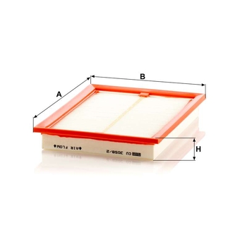 Filtru cabina - MANN-FILTER [CU 3058/2]