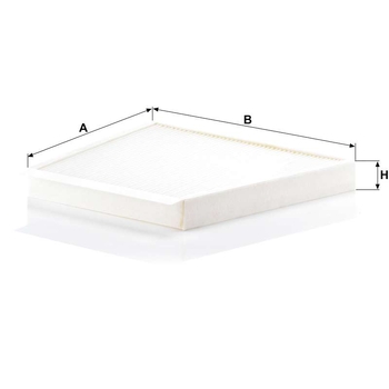 Filtru cabina - MANN-FILTER [CU 3172/1]