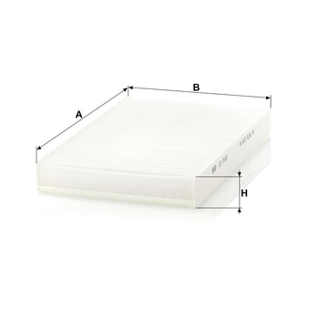 Filtru cabina - MANN-FILTER [CU 3192]
