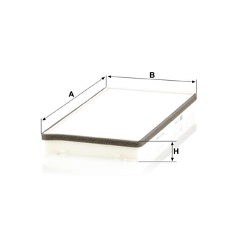 Filtru cabina - MANN-FILTER [CU 3340]
