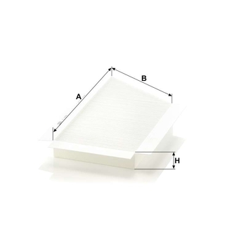 Filtru cabina - MANN-FILTER [CU 3448]