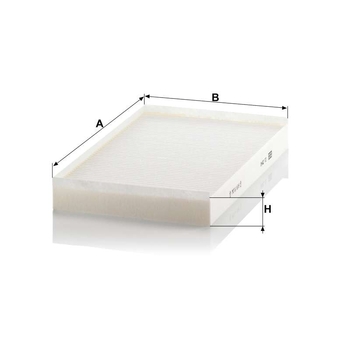 Filtru cabina - MANN-FILTER [CU 3540]