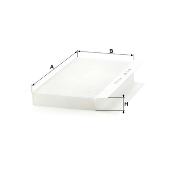 Filtru cabina - MANN-FILTER [CU 3567]