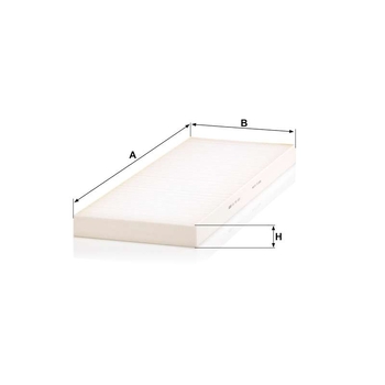 Filtru cabina - MANN-FILTER [CU 50 001]