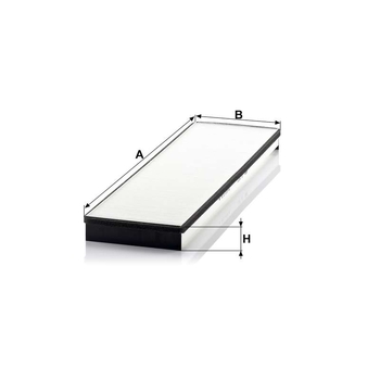 Filtru cabina - MANN-FILTER [CU 5877]