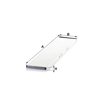 Filtru cabina - MANN-FILTER [CU 6034]