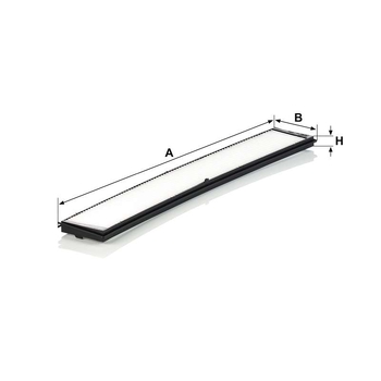 Filtru cabina - MANN-FILTER [CU 6724]