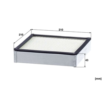 Filtru cabina - MANN-FILTER [CUD 21 041]