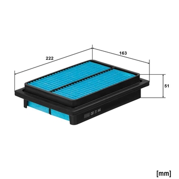 Filtru cabina - MANN-FILTER [CUD 23 046]