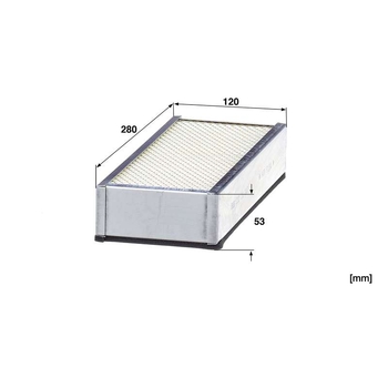 Filtru cabina - MANN-FILTER [CUD 28 047]