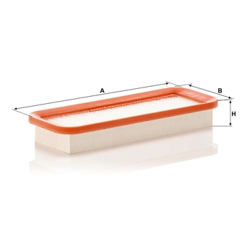 Filtru cabina - MANN-FILTER [CUD 31 004]