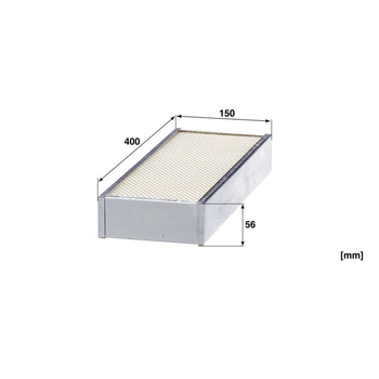 Filtru cabina - MANN-FILTER [CUD 40 017]