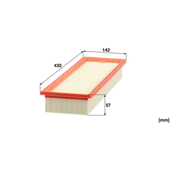 Filtru cabina - MANN-FILTER [CUD 43 001]