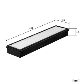 Filtru cabina - MANN-FILTER [CUD 44 006]