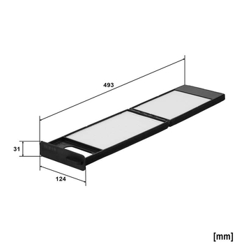 Filtru cabina - MANN-FILTER [CUD 50 009]
